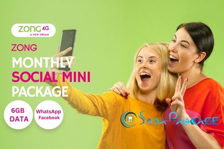 Zong monthly Social Mini Package