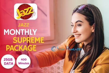 jazz monthly supreme packge 2023