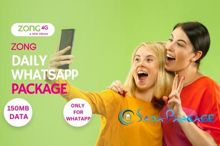 ZONG DAILY WHATSAPP PACKAGE