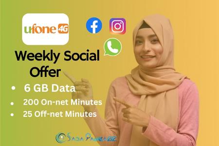 Ufone Weekly Social Offer