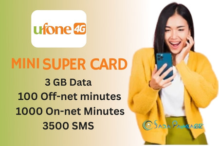 Screenshot of Ufone Mini Super Card