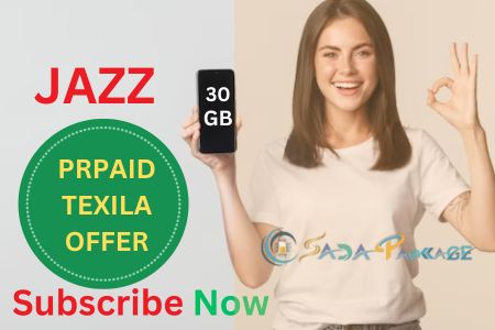 Jazz Prepaid Taxila Offer
